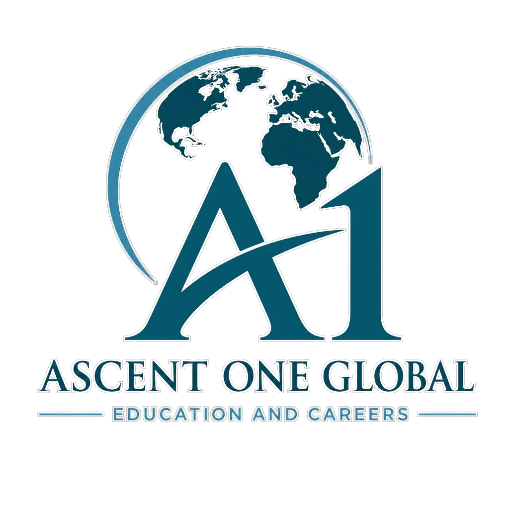 Ascent One Global Education & Careers Logo